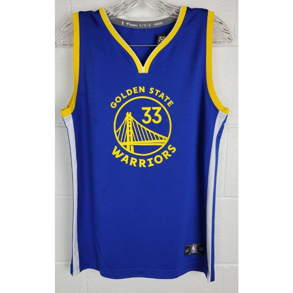 Fanatics Golden‎ State Warriors Jersey 33 Wiseman Youth XL
